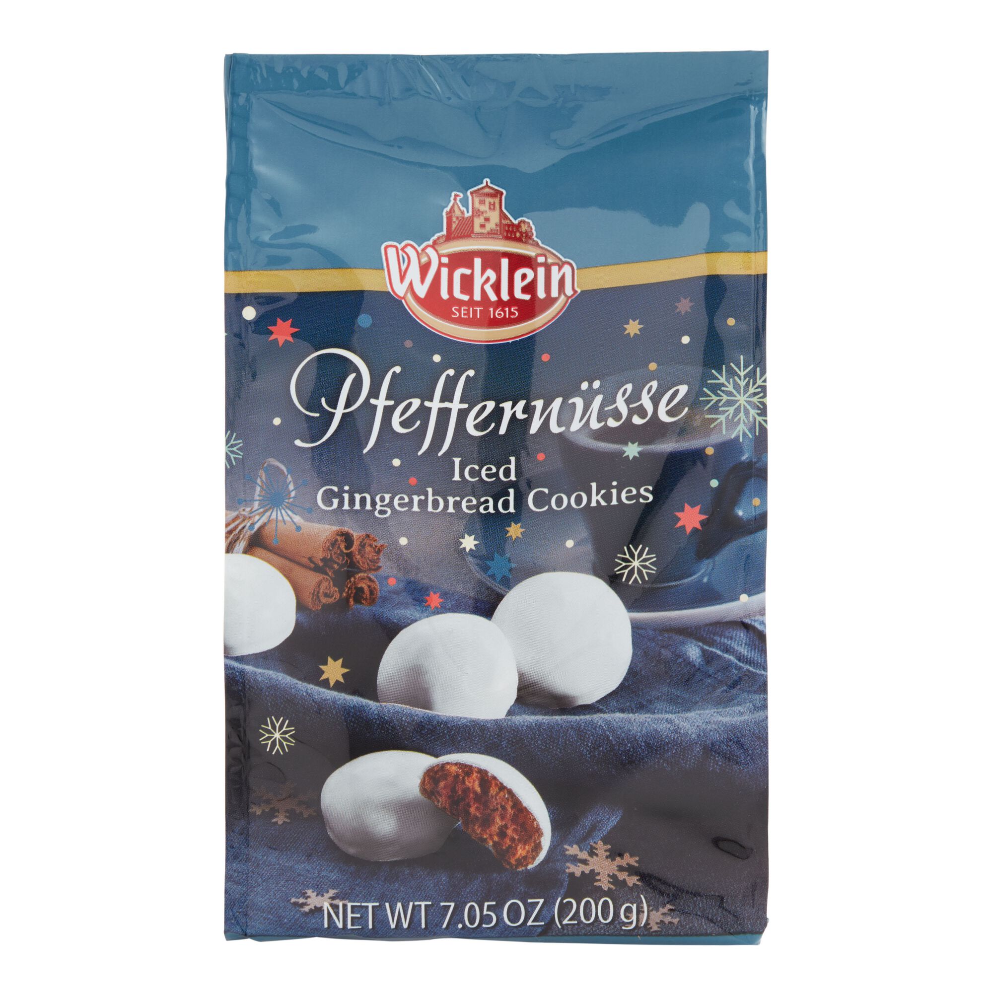 Wicklein Pfeffernusse Iced 200g.